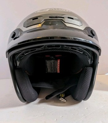 GMax GM32S Motorcycle Helmet Adult Size Large 59-60 cm Gray G-Max