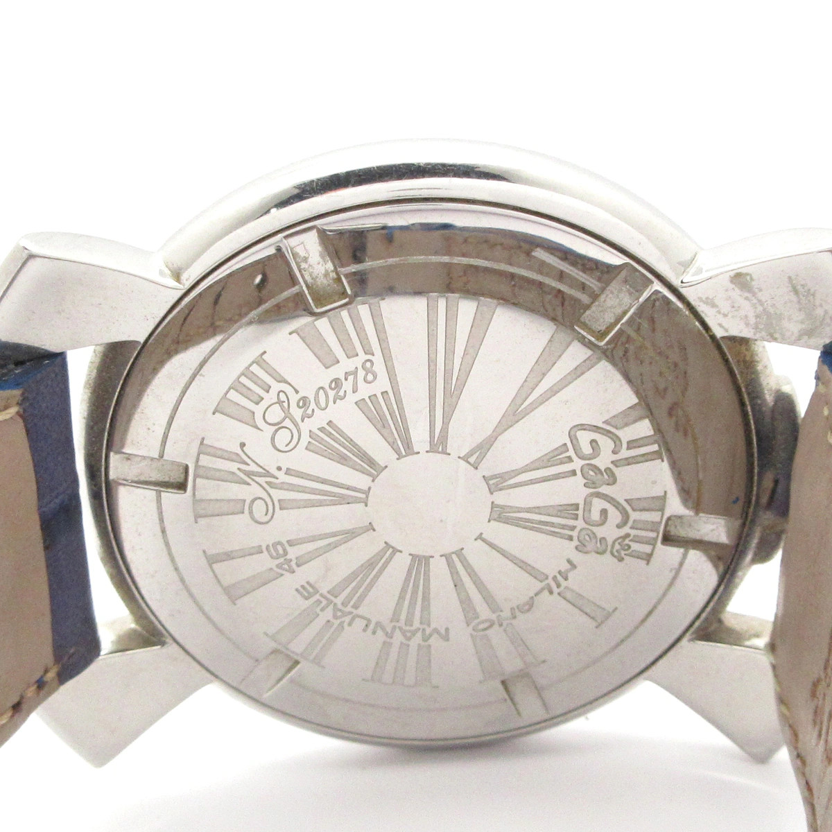 GAGA MILANO Manuale 46 - 2**** Navy Men's Wrist Watch | eBay