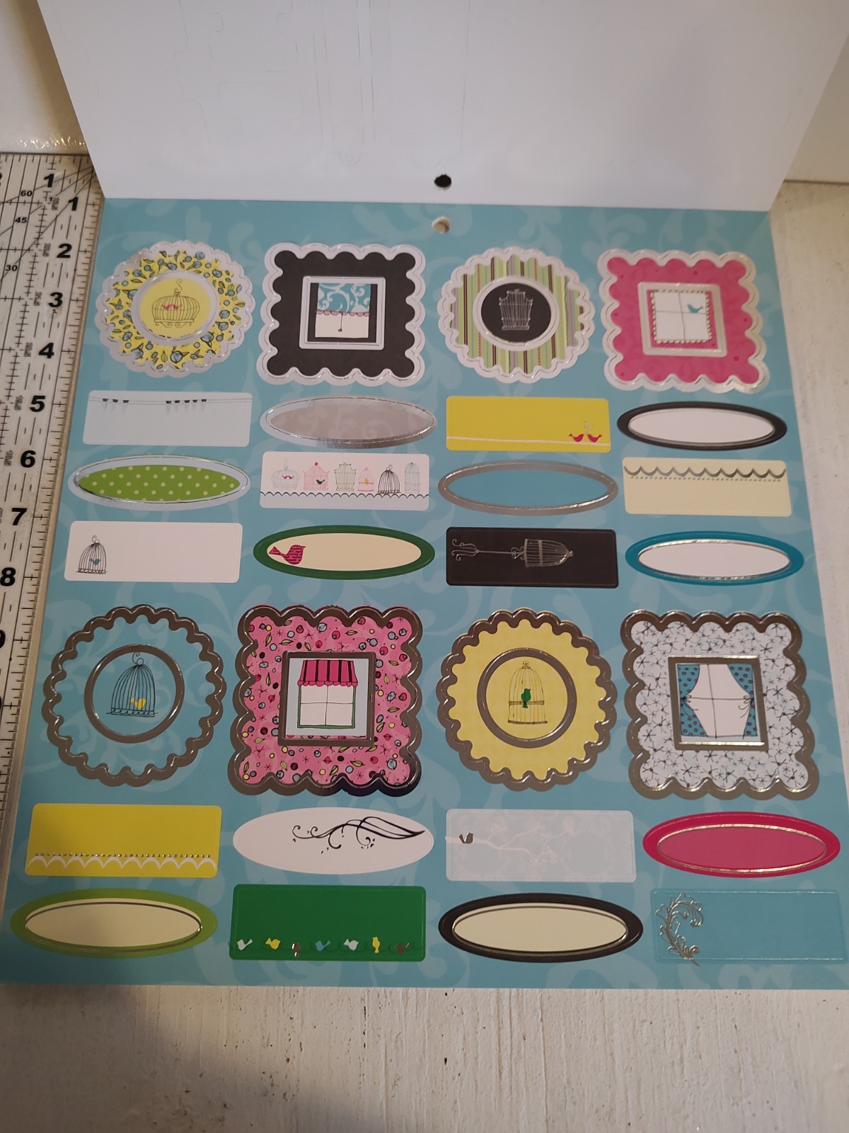 Heidi Grace Designs Take Flight 12x12 Foil Punch-Outs Paper Pad