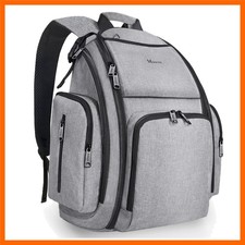 Mochila Bolsa de Pañales, Grande Multifunción Impermeable Viaje Bebé Cambiador...