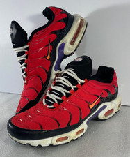 NIKE MENS SIZE 11.5 AIR MAX PLUS TN SIREN RED DJ5138-600