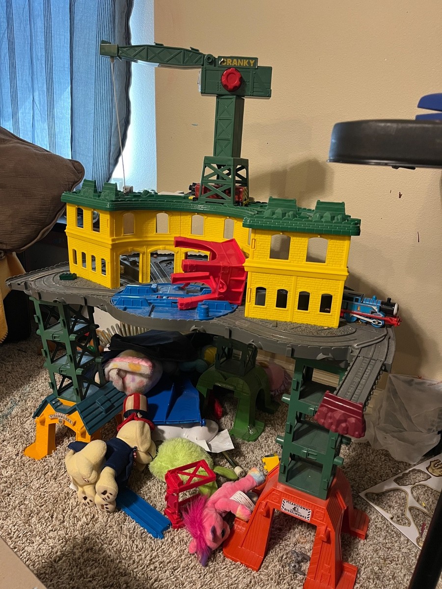 Cranky Super Station Toy Set Thomas Train Friends Playset Railway