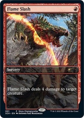 Flame Slash - Near Mint MTG Promos: Game Day and Store Championship