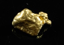 #746 Natural Gold Nugget Australian .44 Grams Genuine