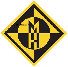Vinyl Sticker - Machine Head Heavy Metal Band - Metallica Megadeth Anthrax (1) X