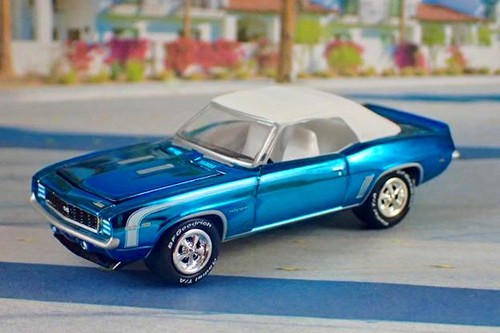 1969 Chevrolet 5.7L V8 Camaro SS/RS Rally Sport Convertible Maßstab 1:64 Ltd Edt W - Bild 4 von 5