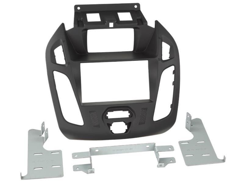 Support Autoradio Noir pour Ford Transit Connect et Tourneo PJ2 ap13 - Adaptateur 1DIN