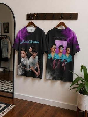 Jonas Brothers Happiness Tour 3d T-Shirt No Duties