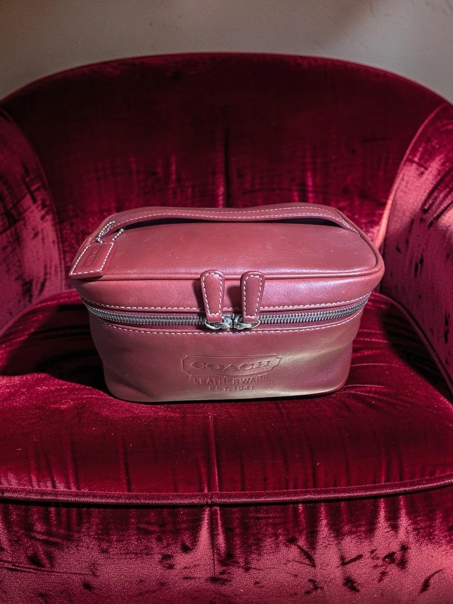 coach leather cosmetic case products for sale | eBay
