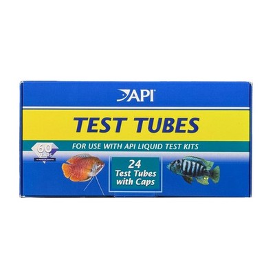 Api Replacement Test Tubes 24 Pack For Freshwater And Saltwater Aquarium Kits
