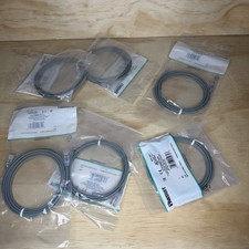 Panduit UTP28SP7GY Cat6 28 AWG Network Patch Cable/Cord, 7 Ft Gray STSI 6 pack