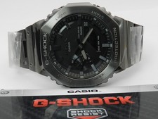 Casio G-Shock Mens Black Dial Bluetooth Chronograph Quartz Watch GMB2100BD-1A