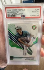 2024 Topps Pristine - All-Star Game George Kirby #296 Green Refractor /150