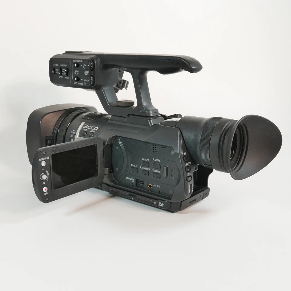 JVC GY-HM150E Professional HD Camcorder Video Camera HDMI out Bundle - VGC! - Image 4 of 4