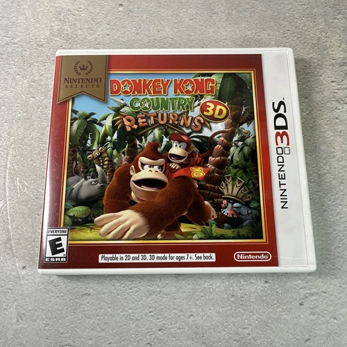 Donkey Kong Country Returns 3D Nintendo 3DS
