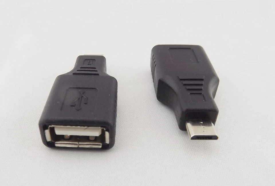 1pcs USB 2.0 A Female To Micro USB B 5 Pin Male Plug F/M OTG Adapter Converter - Image 4 of 4