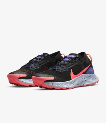 Nike Pegasus trail 3 Gore-tex, gtx, Waterproof, Women Size10, BDC8794-002, Black