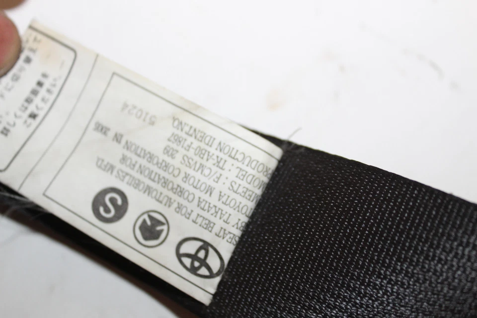 2005-2010 SCION TC CINTURÓN SEGURIDAD TRASERO IZQUIERDO LADO CONDUCTOR RETRACTOR J423 Foto 3 de 4