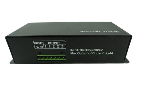 Litegear LED Lighting RGBW Controller 4x4A DMX512 Decoder 4 Channel DMX - Picture 9 of 15