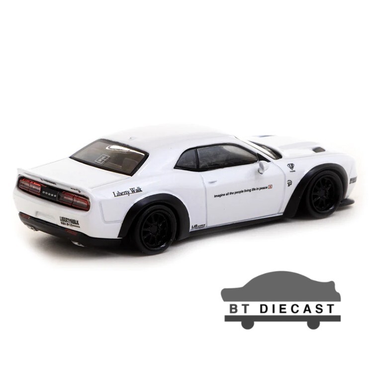 TARMAC WORKS LB WORKS LBWK DODGE CHALLENGER SRT HELLCAT 1/64