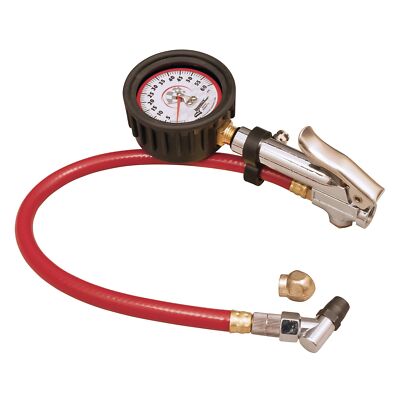 Longacre Quick Fill Motorsport Tyre Inflator / Pressure Gauge 0-60 PSI