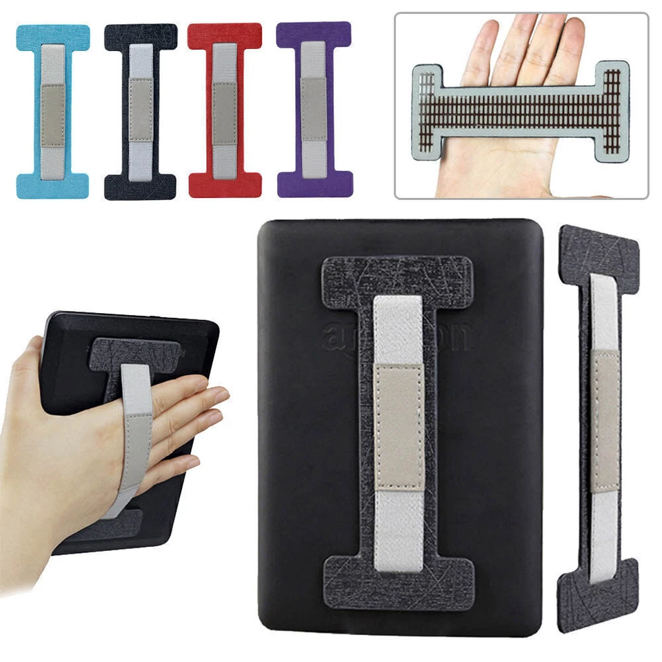 Grip For 7"-10.5" Tablet PC Universal Hand Strap Holder Handle Super Adhesive - Image 2 of 4