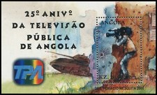 Angola 2000 Sc 1183 Public television reporter tank CV $4