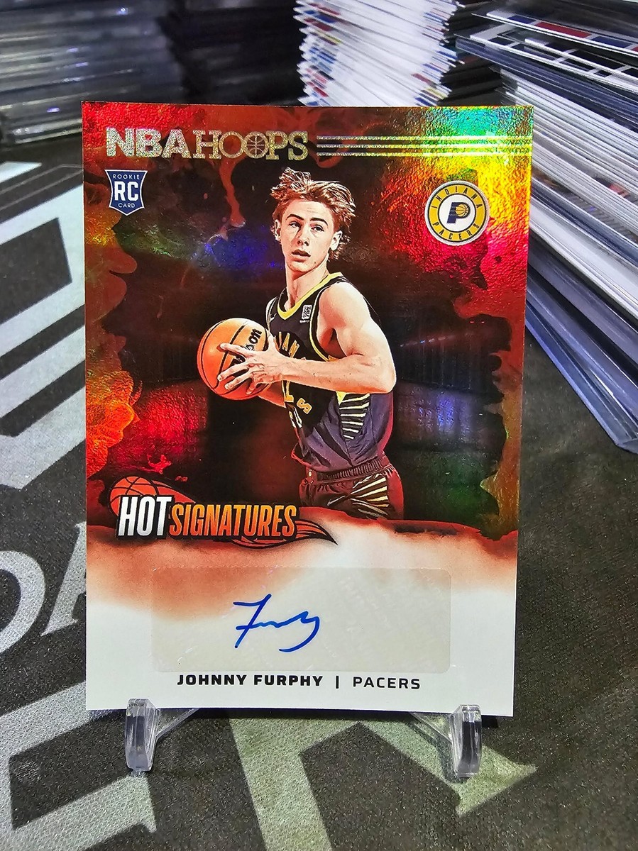 2024-25 Panini Hoops Johnny Furphy Hot Signatures Rookie HSR-FUR