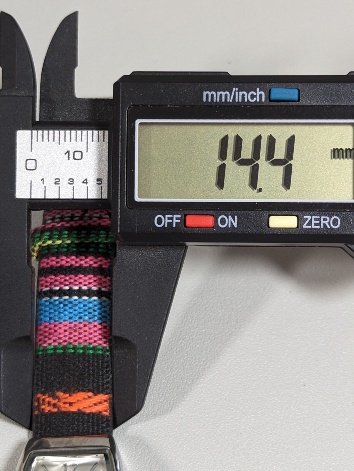 Mudd Silver Tone Dial Rectangle Case Colorful Can… - image 5