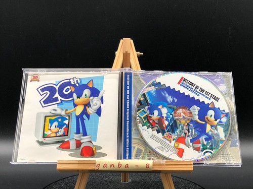 Sonic 20th History of the 1st Staege original soundtack white edition from japan - Picture 7 of 7