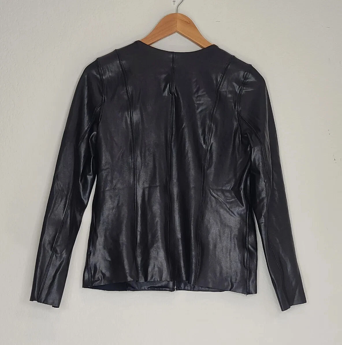 Spanx faux leather best sale jacket