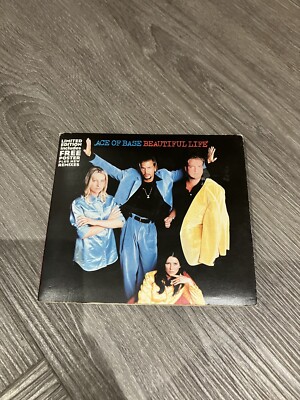 ACE OF BASE  - BEAUTIFUL LIFE LIMITED EDITION CD SINGLE WITH POSTER 1995