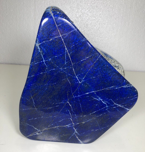 Piedra curativa mineral cristalina grande natural de 19 lb muestra de lapislázuli