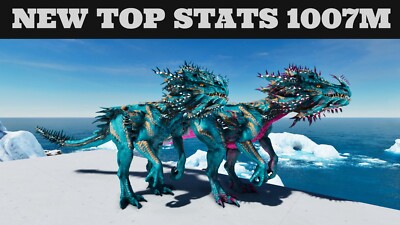  ARK Survival Ascended PvE PC/XBOX/PS5 NEW Top Stats Velonasaur 1007m (velona)