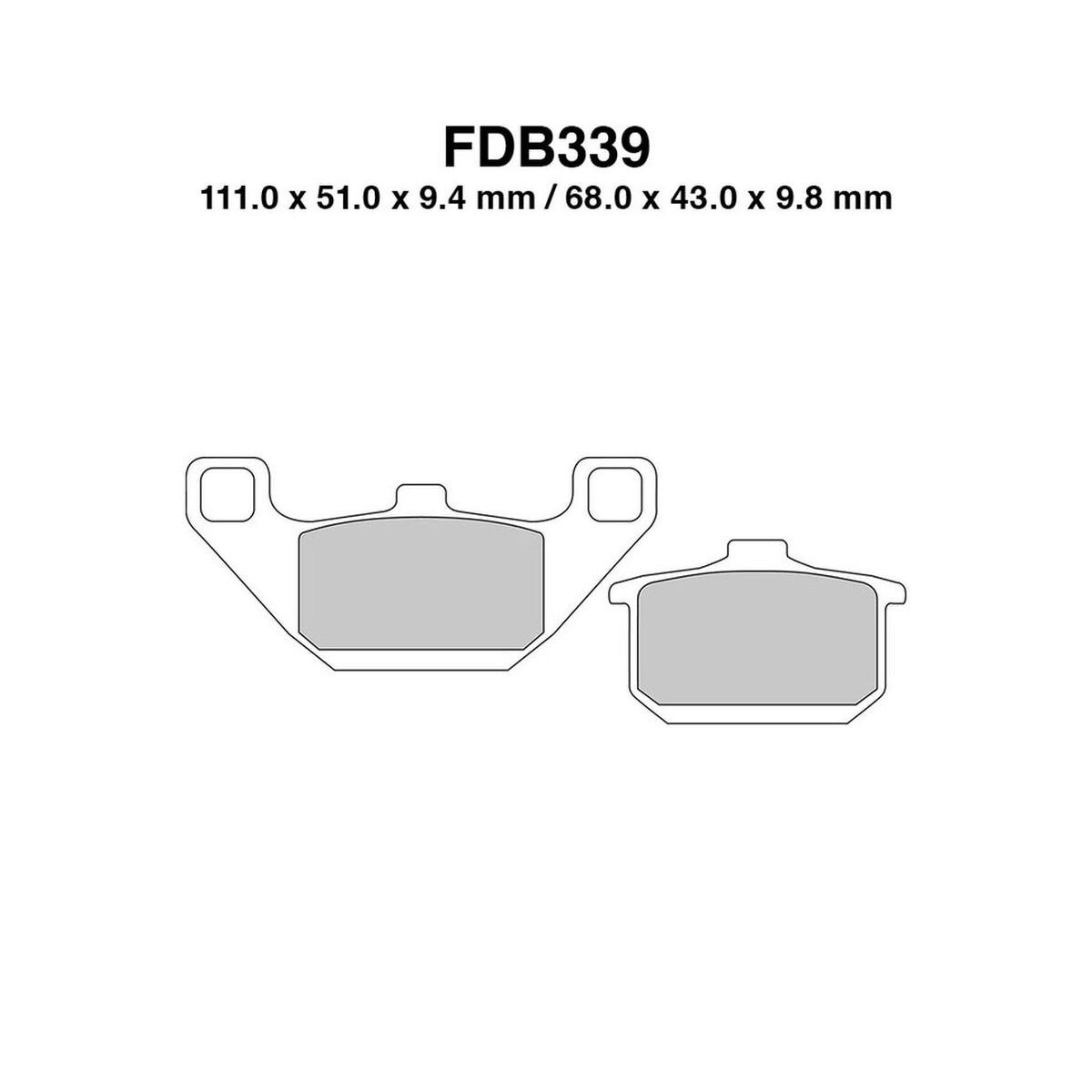 pair-of-brake-pads-ferodo-fdb339p-for-kawasaki-250-z-kz250-1983-1983-ebay