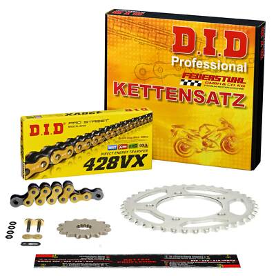 Kettensatz Yamaha YZ 85 LW (14:52) 02-23, DID EXTRA verstärkt GOLD G&B, X-Ring