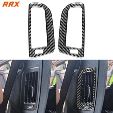 Real Carbon Fiber Interior B-pillar Air Vent Cover For Benz S-Class W222 2013-20