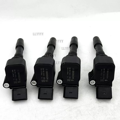 4PC Ignition Coil 06H905110G For VW Audi A4 Q3 Porsche Skoda 1.8 2.0 06K905110K - Picture 2 of 10