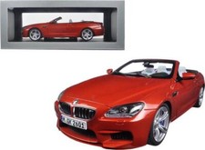 BMW M6 F12M Convertible Sakhir Orange 1/18 Diecast Model Car by Paragon