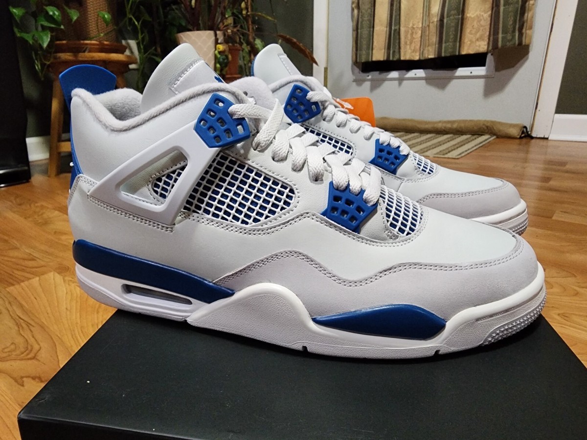 Size 11 - Air Jordan 4 Retro 2024 Military Blue | eBay