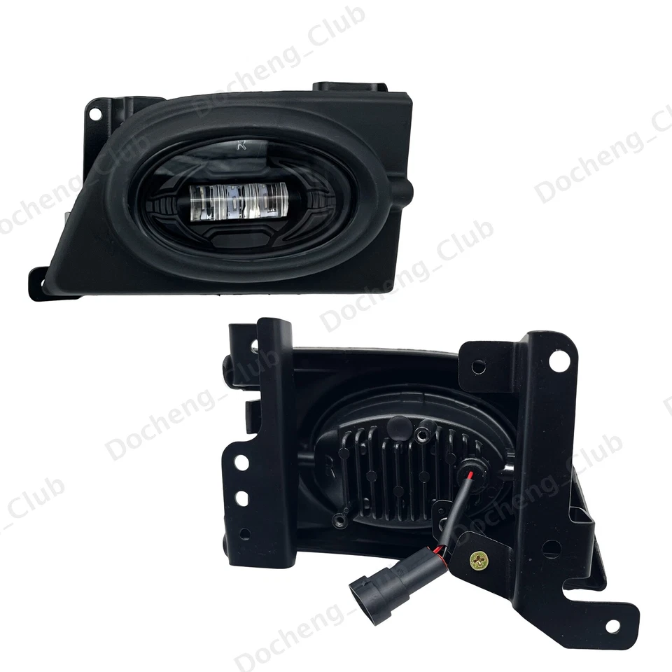 For 2006-2008 Honda Civic Sedan LED Fog Lights Front Bumper Lamps+Wiring - Изображение 3 из 4