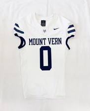 Nike MV Mustangs Mount Vernon Football Jersey Men's L White Pick Your  DJ5740