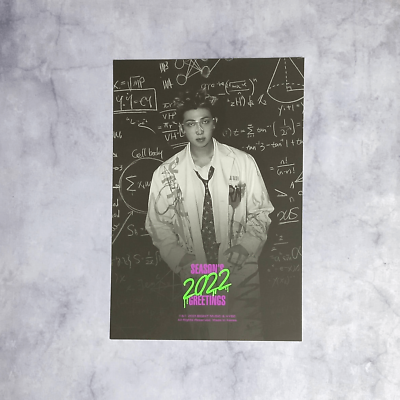 BTS 2022 Season's Greetings Photo Card Postcard ID Photo - RM Set