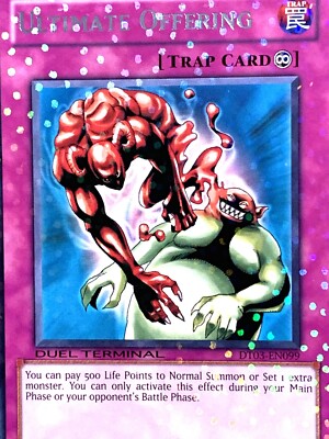 ultimate offering yugioh card - Yu-Gi-Oh! Database yugioh Silver Rare Ultimate Offering