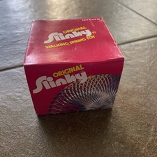 Vintage Original Slinky Walking Spring Toy All Metal NEW SEALED metal USA MADE