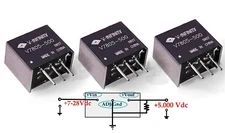 3 CUI Inc V-infinity Switch-Mode Switching Regulator 7805 DC/DC Buck Converter