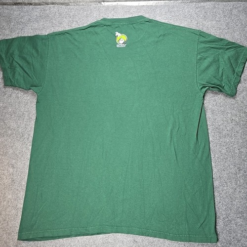 Life Is Crap Tee Shirt Green XL Dog Hydrant Funny - Picture 6 of 8