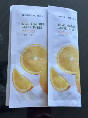 Nature Republic Orange Moisturize Mask Sheet 10 Sheets