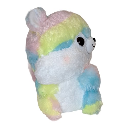 San-X Amuse 12" Rainbow Fuzzy Tail Squirrel Soft Plush Stuffed Animal Toy Kids - Picture 8 of 12