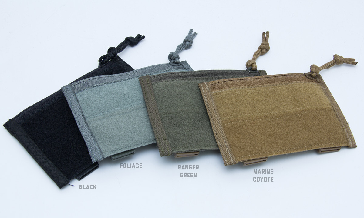 Milspec Monkey MSM - SMALL Patch Panel Admin Pouch - Hook & Loop